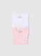 Pack of short-sleeved multicolor bodysuits for baby girls made from pure cotton_3
