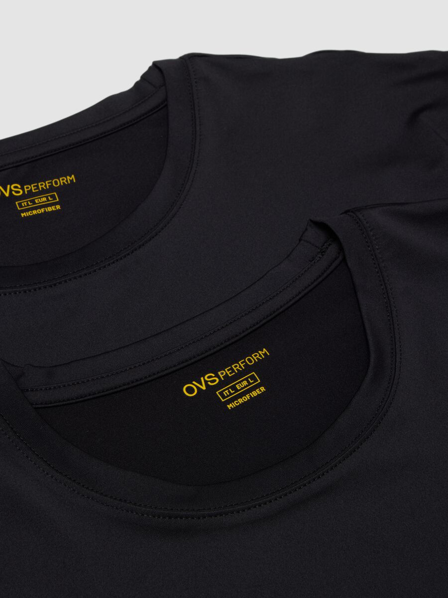 2-pack of blue stretch T-shirts_5