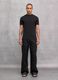 100% Linen Wide Leg Pants Black_1