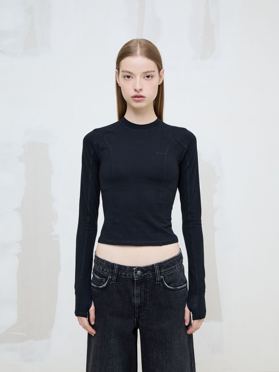 Arch Long Sleeve Black_5