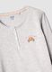 Regular fit multicolour pure cotton pyjamas with croissant_5