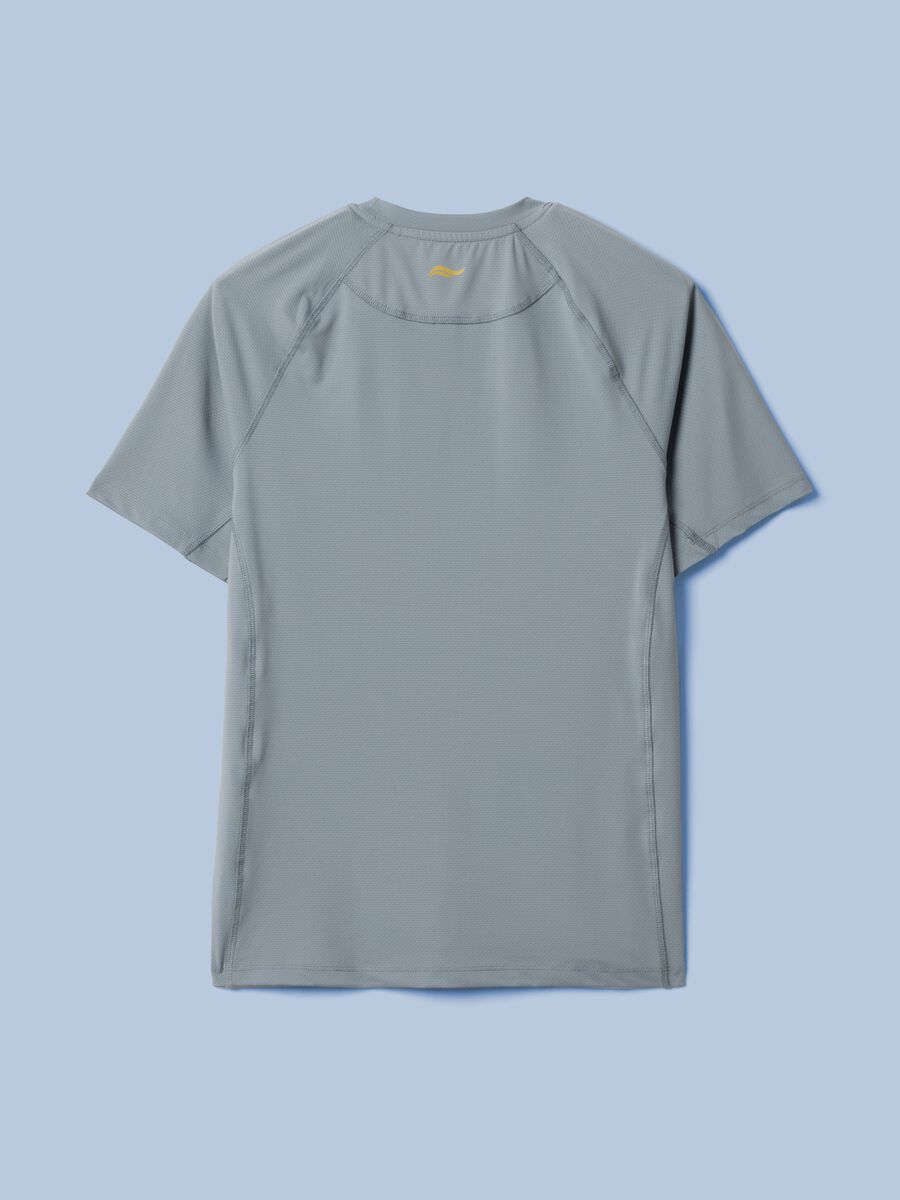 T-shirt grigia in tessuto elasticizzato ALTAVIA SAILING_5