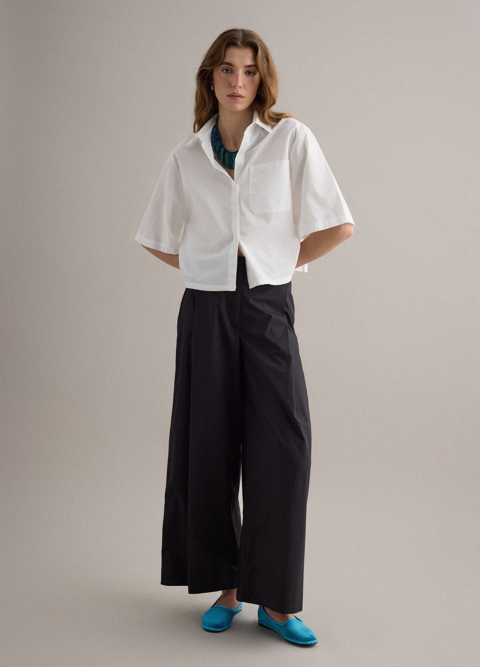 Blue Regular Fit Friulane