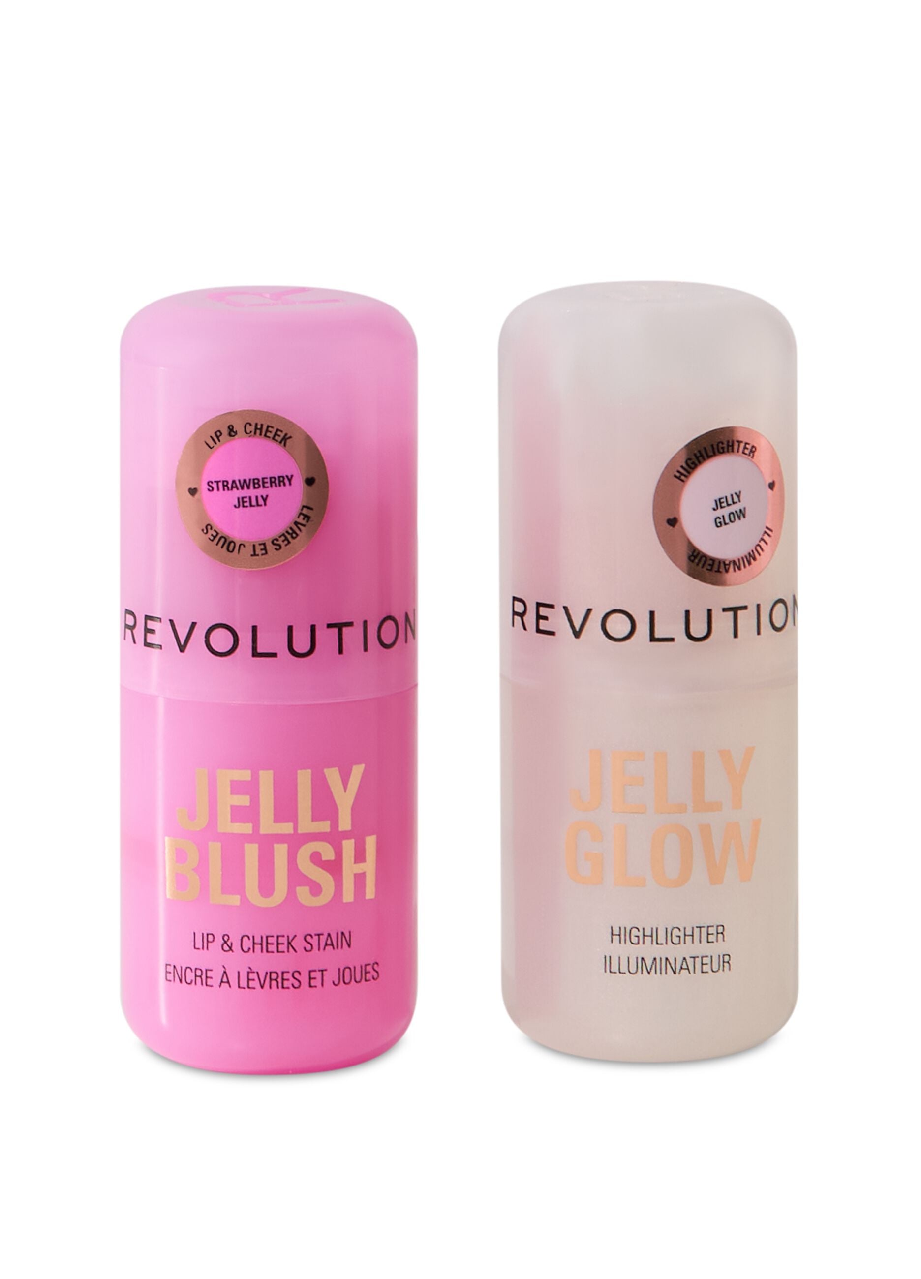 Revolution Jelly Blush & Highlighter Set