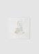 White baby blanket with Mickey & Friends print_0