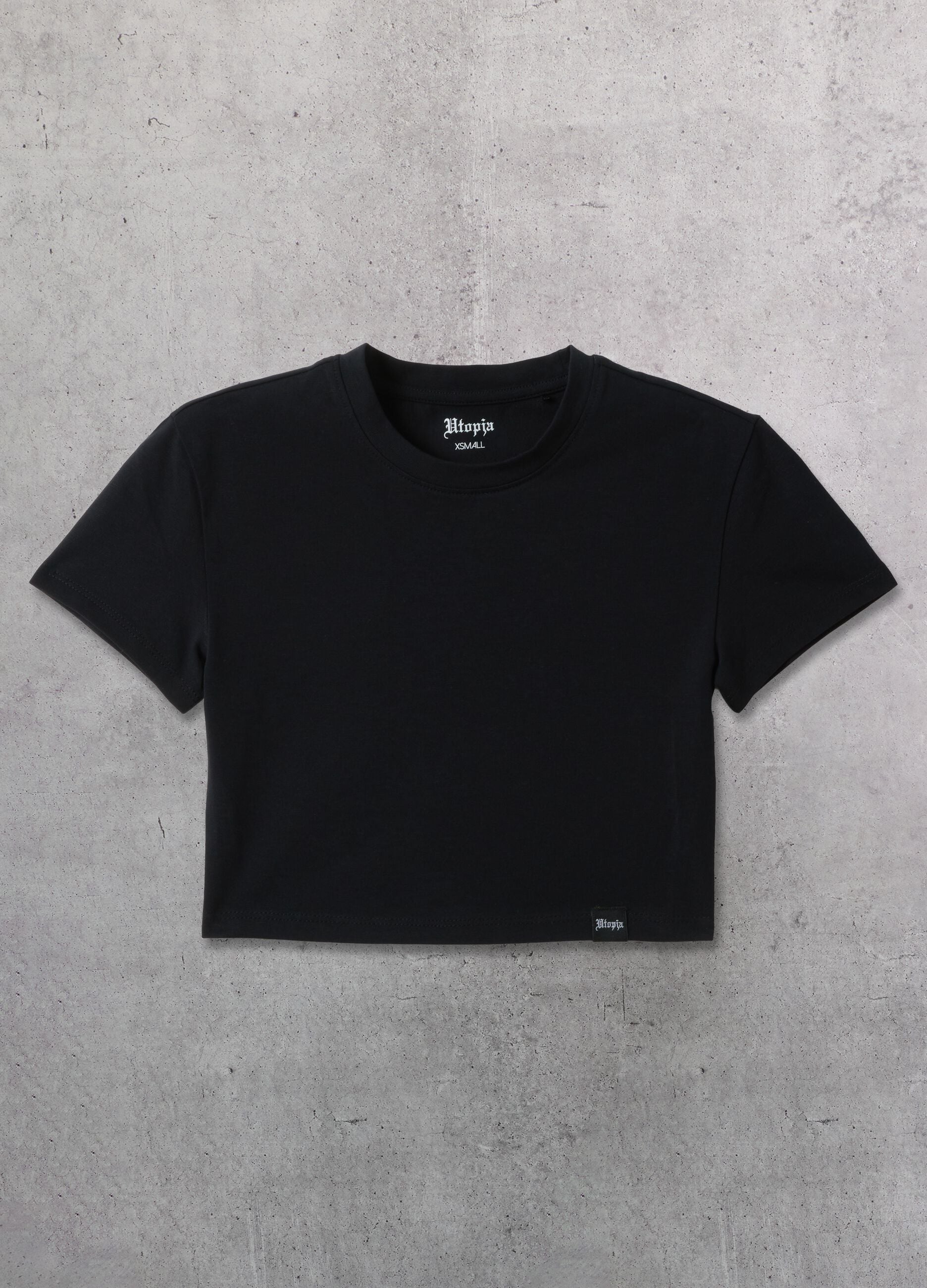 Black Crop T-shirt