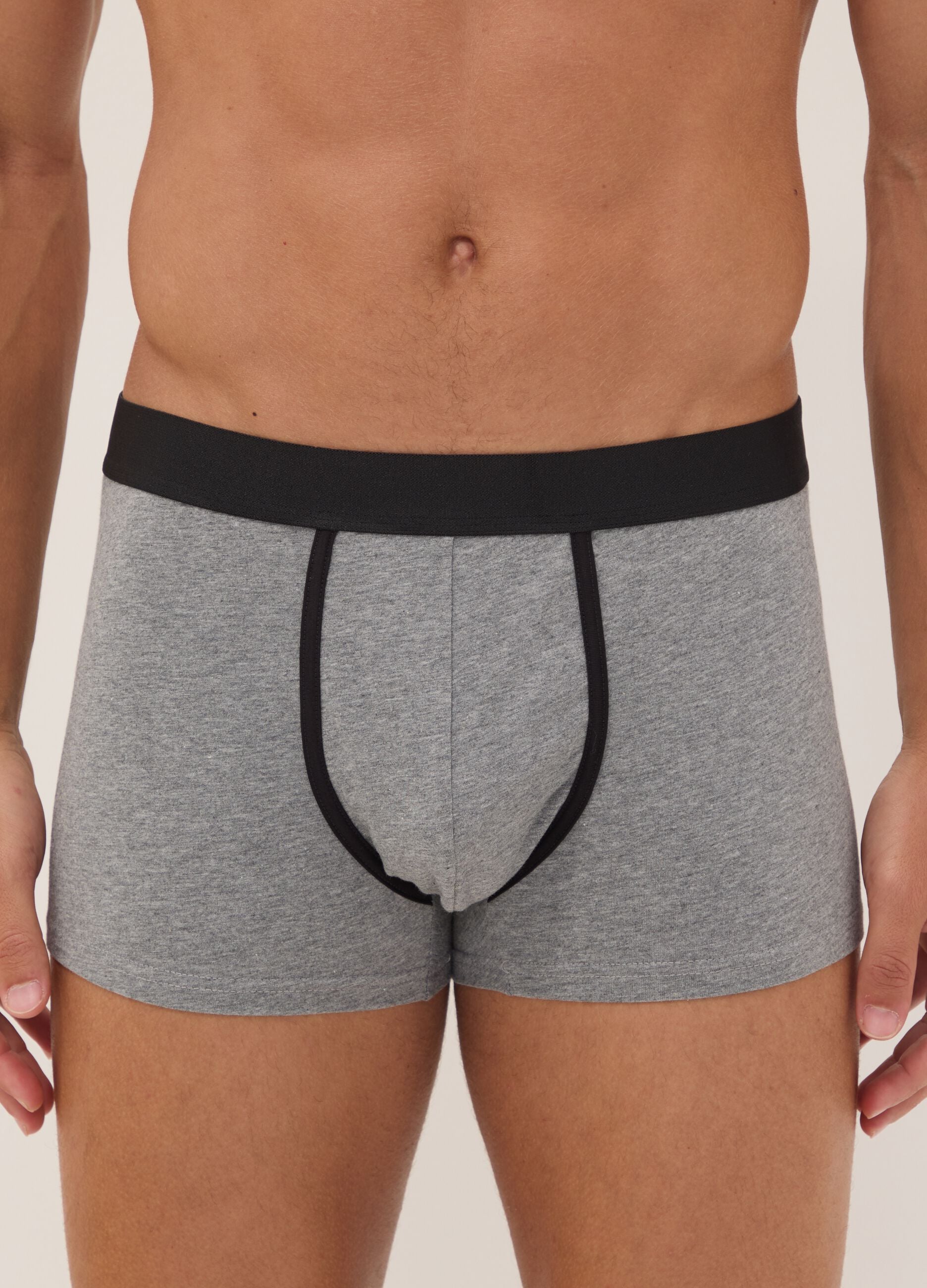 3-pack of multicolour stretch organic cotton boxers