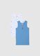Kids' Multicolour Cotton Vest Twin Pack &ndash; Regular Fit_0