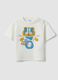 White short-sleeve pure cotton T-shirt_0