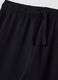 Black relaxed-fit joggers in pure organic cotton_1