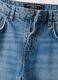 Light Blue Low-Rise Pure Cotton Wide-Leg Jeans_5
