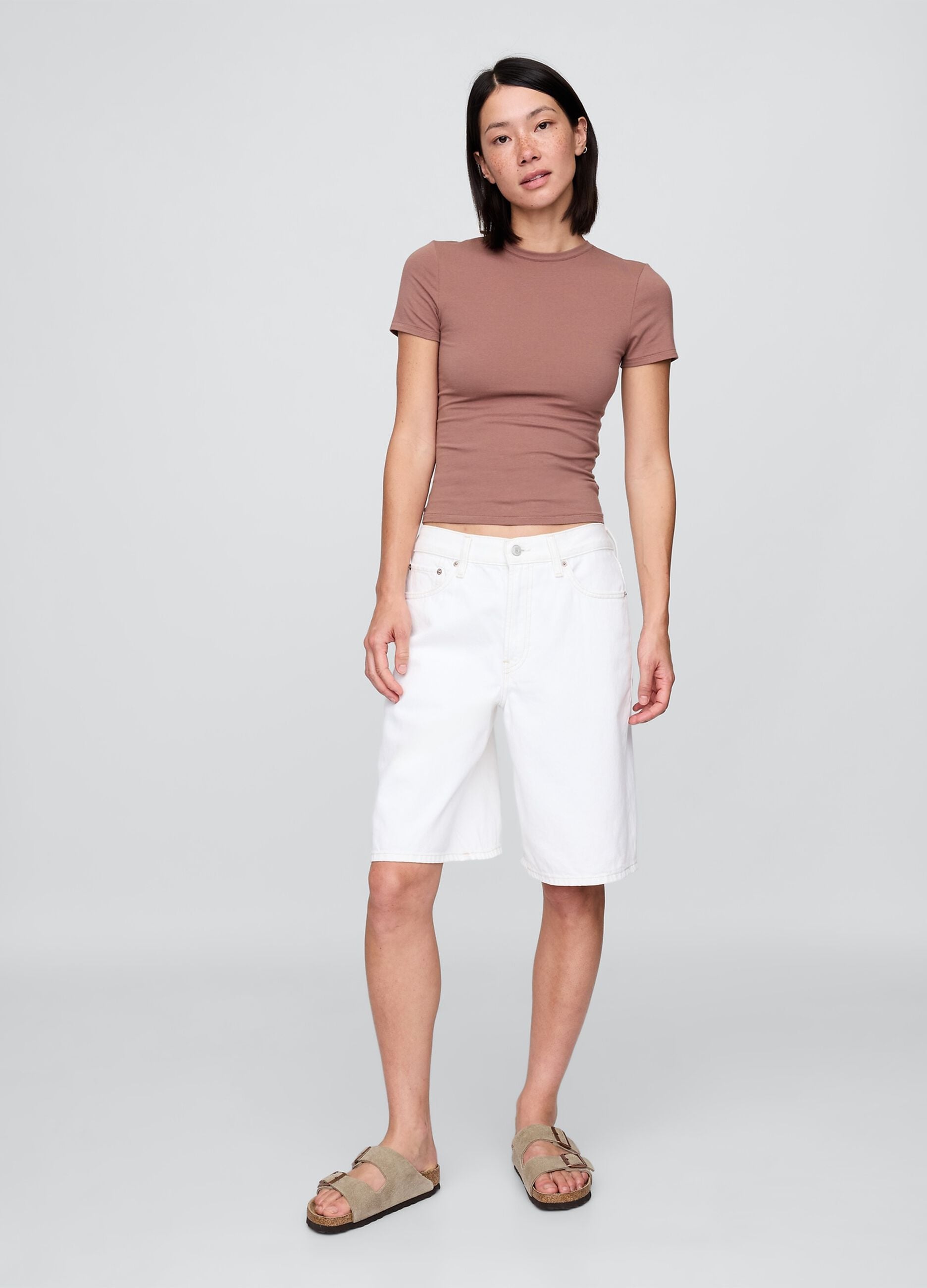 Stretch Brown T-shirt