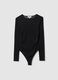 Black body without cups regular fit with transparencies_4