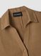 Brown linen and viscose-blend shirt_5