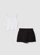 Girls&rsquo; multicolour fitted stretch cotton set_4