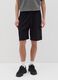 Cargo Bermuda shorts in fleece_1