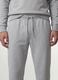 Grey cotton-blend jogger trousers, regular fit_2
