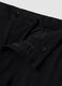 Black slim-fit stretch viscose-twill chino trousers_5
