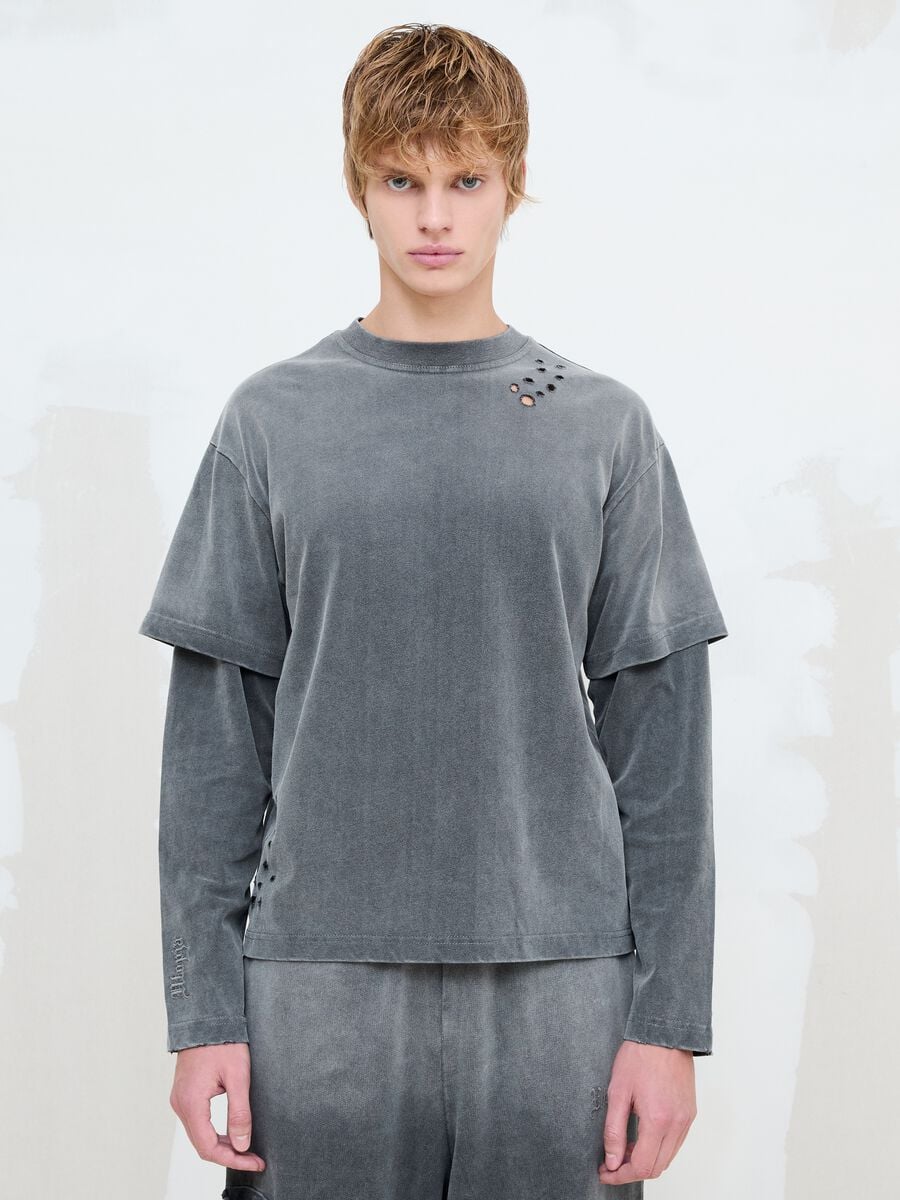 Double Longsleeve Sunfaded Grey_3