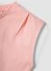 Pink organic cotton printed tank top for girls, regular fit_3