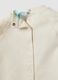 White organic cotton baby sleepsuit with Stitch print_3