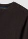 Brown pure merino wool crew-neck jumper, regular fit_1