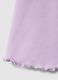 Girls' Regular Fit Purple Stretch Cotton T-shirt_3