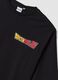 Black pure cotton T-shirt with Dragon Ball Z print_6