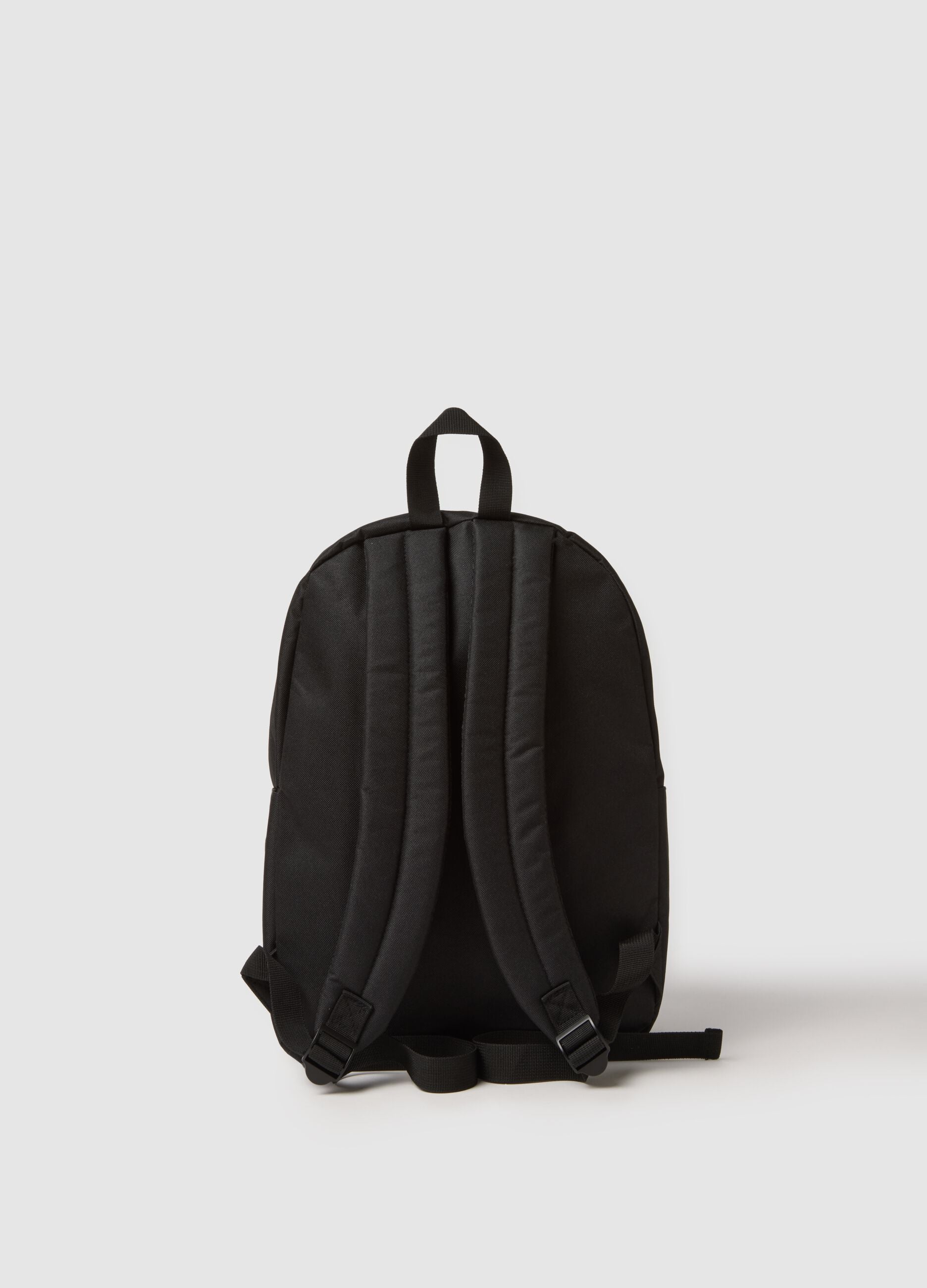 Black Backpack with Extra Pockets