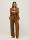 Brown Regular Fit Blazer_1