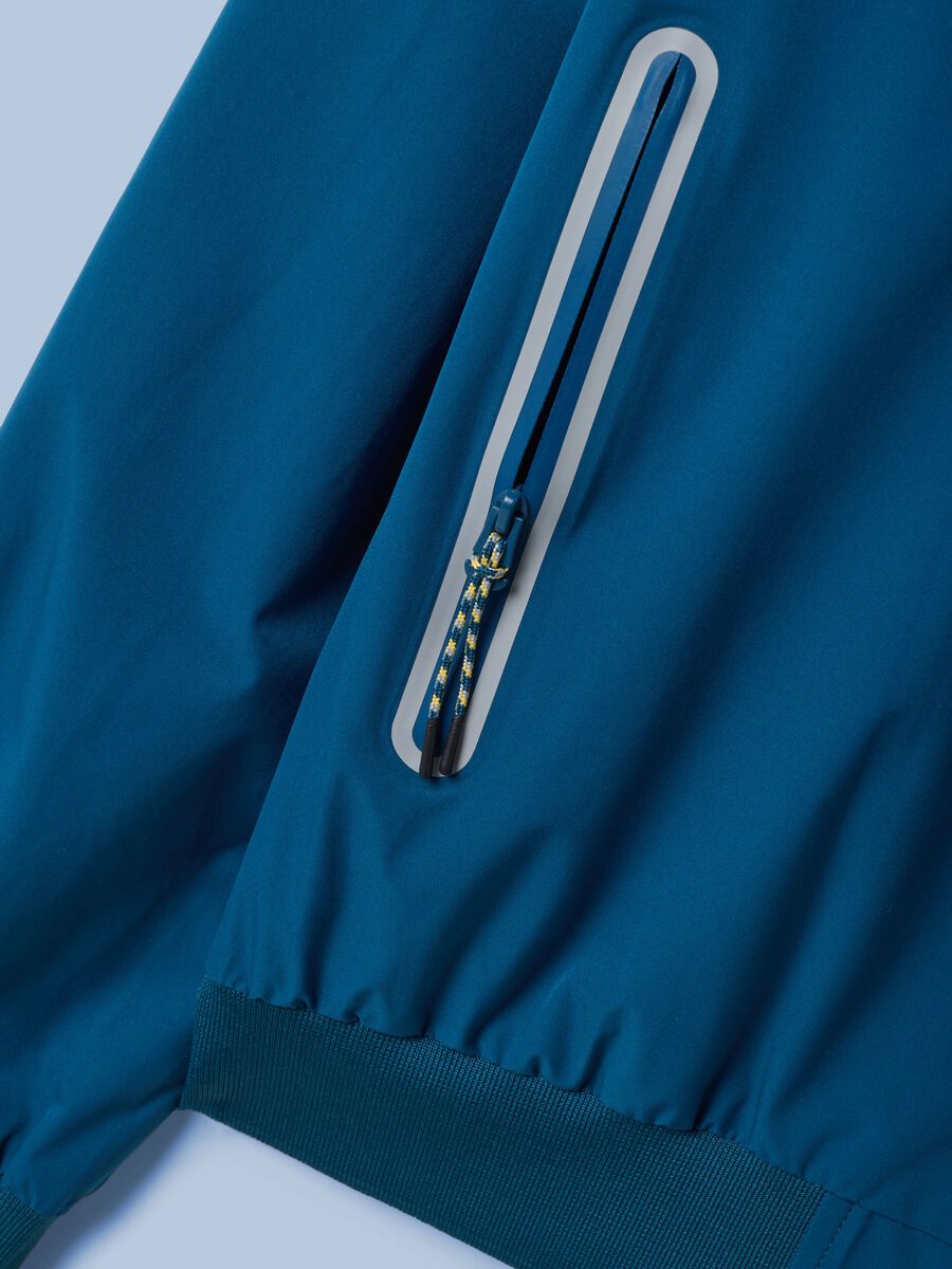 ALTAVIA SAILING blue windbreaker jacket with zip_8