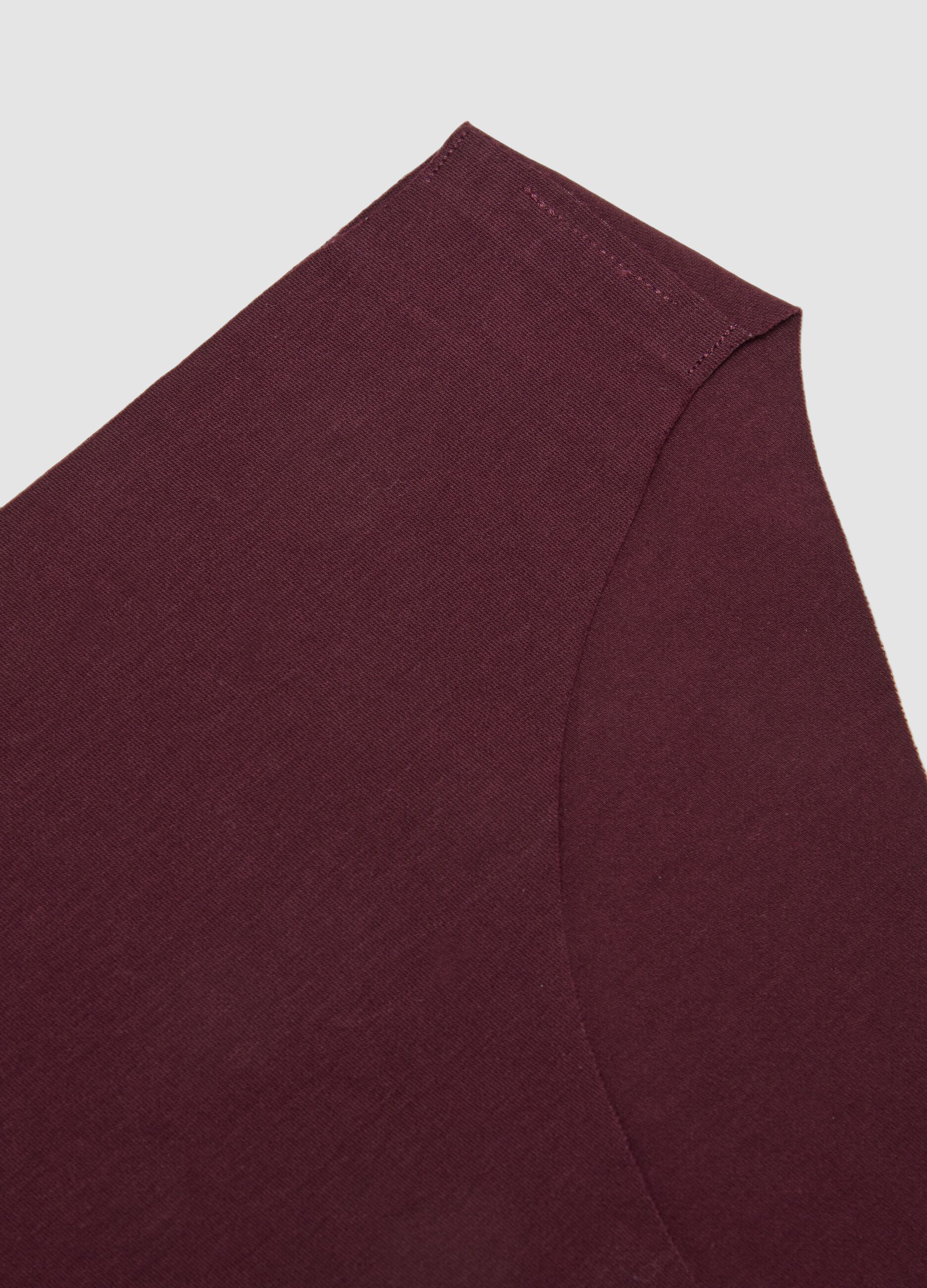 Purple stretch organic cotton briefs