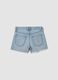 Girls&rsquo; light blue pure cotton denim shorts &ndash; regular fit_4