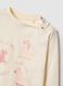 Multicoloured striped pyjamas for baby girls in pure cotton, regular fit_3