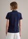 Blue organic cotton regular-fit polo shirt_3