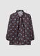 Multicolour long sleeve polka dot blouse regular fit_4