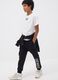 White pure cotton T-shirt with print, regular fit for boys_1