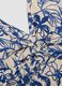 Blue floral-print stretch swimsuit_5
