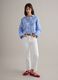Multicolour pure cotton regular fit shirt with floral pattern_0