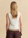 White cotton-blend top_3