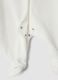 White organic cotton-blend baby sleepsuit with collar_2