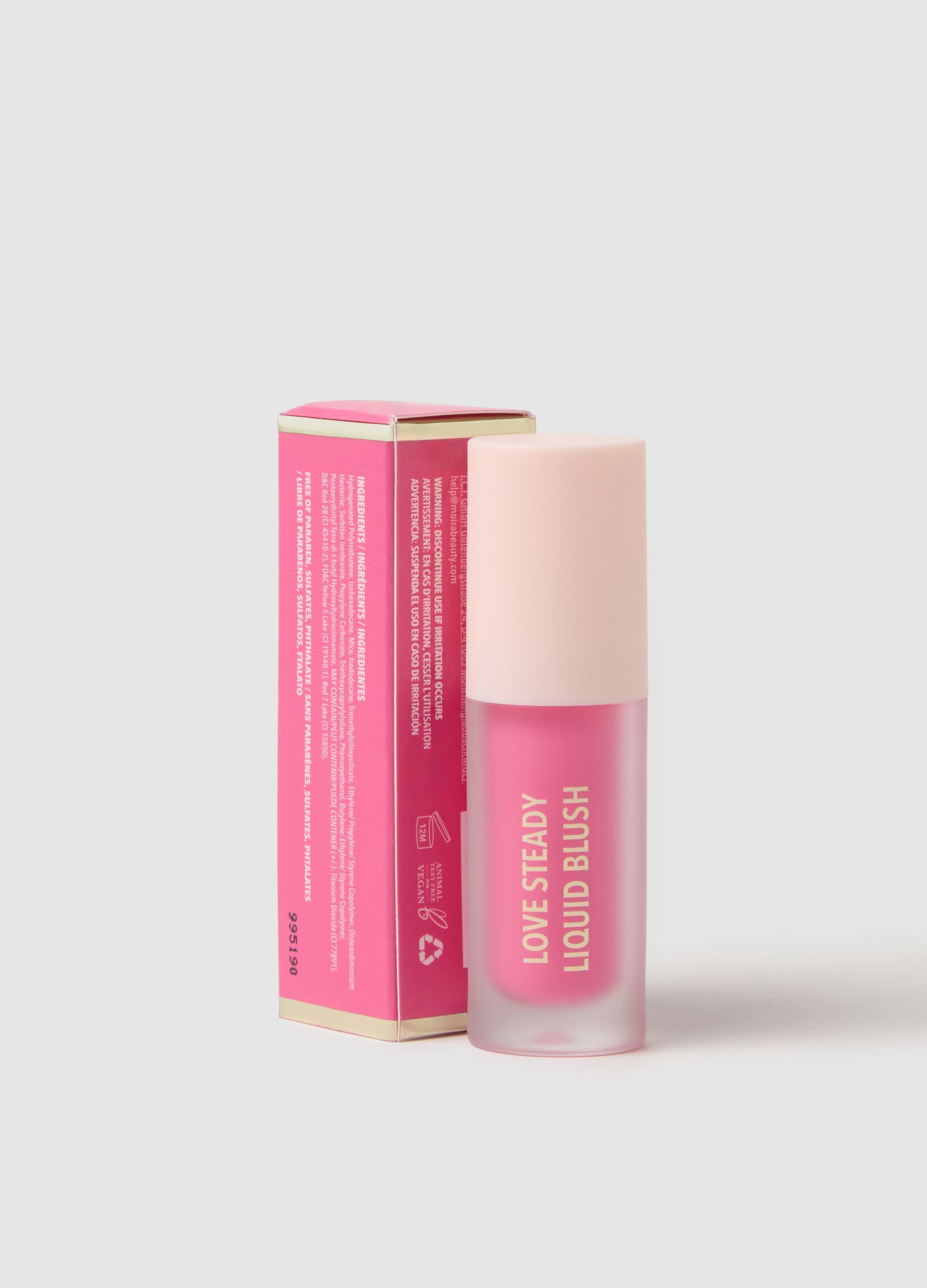 MOIRA LOVE STEADY LIQUID BLUSH 005 SO CUTE - Korean make-up
