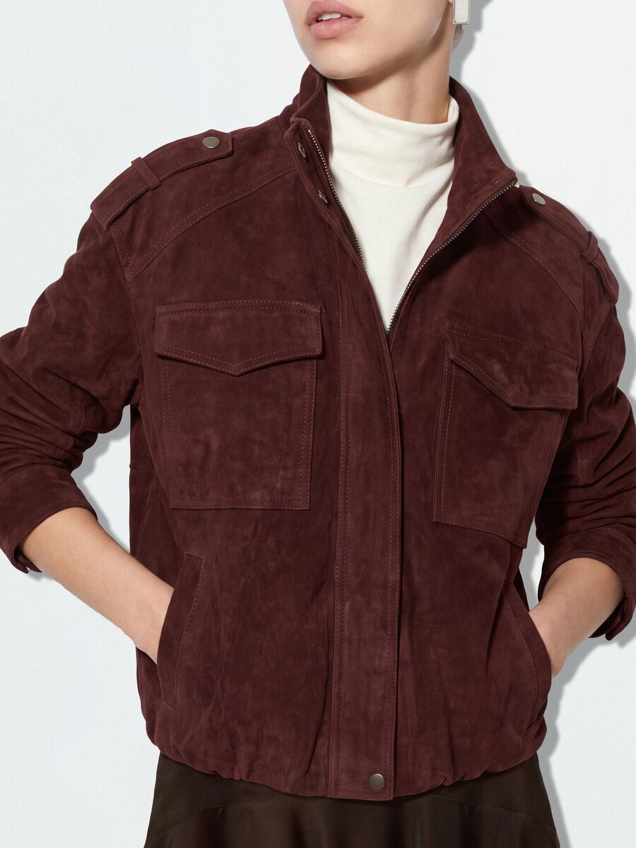Red Genuine Leather Jacket &ndash; Regular Fit_2