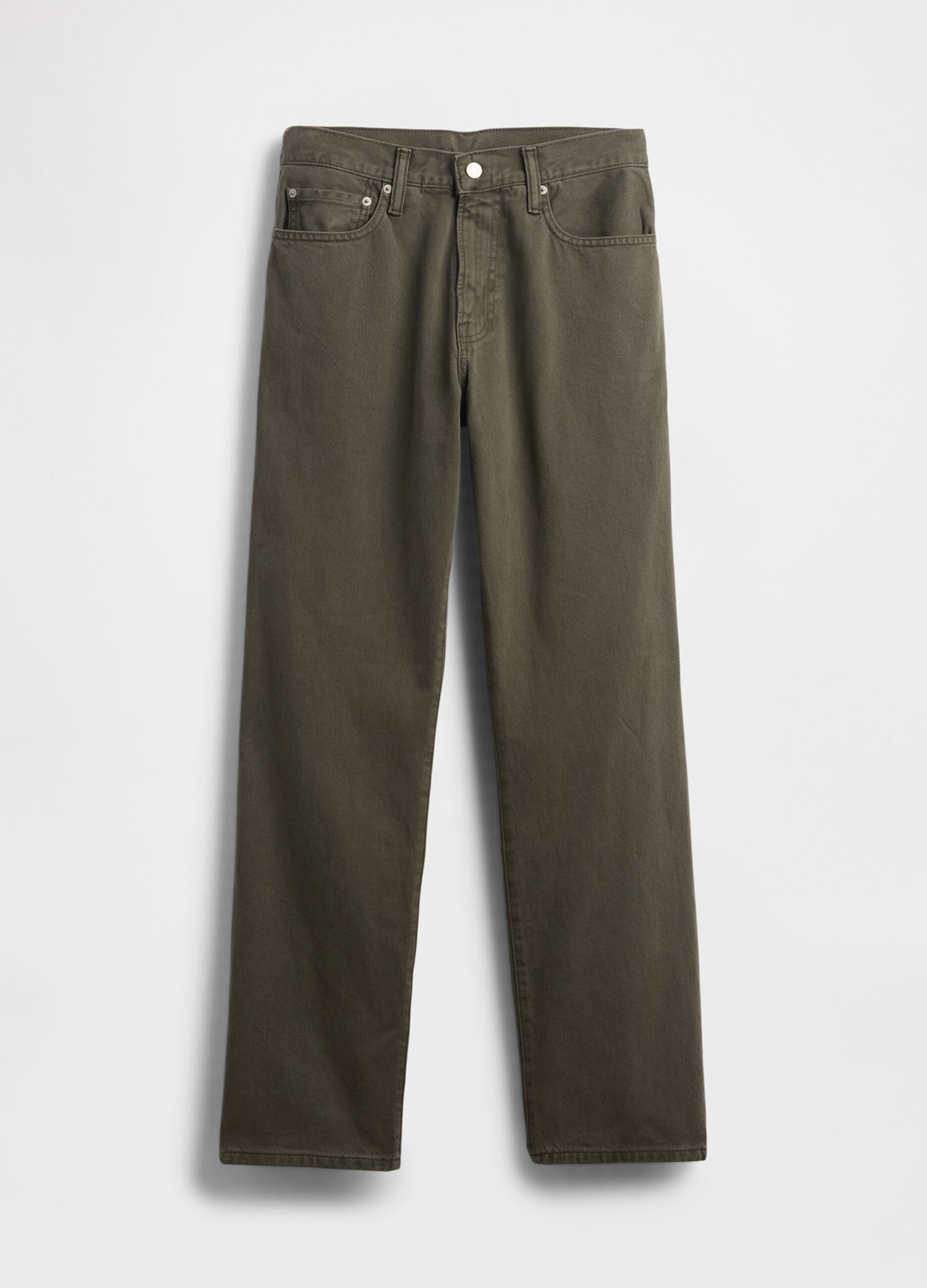 Green Cotton Trousers