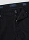 Black slim-fit stretch cotton twill trousers_5