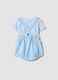 White and Blue Pure Cotton Set for Babies_1