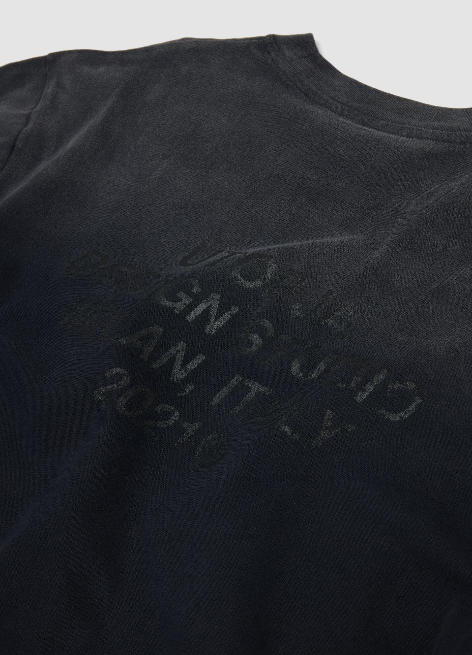 Double Longsleeve Sunfaded Black