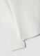 White pure organic cotton T-shirt with raised neck and puppy print_3