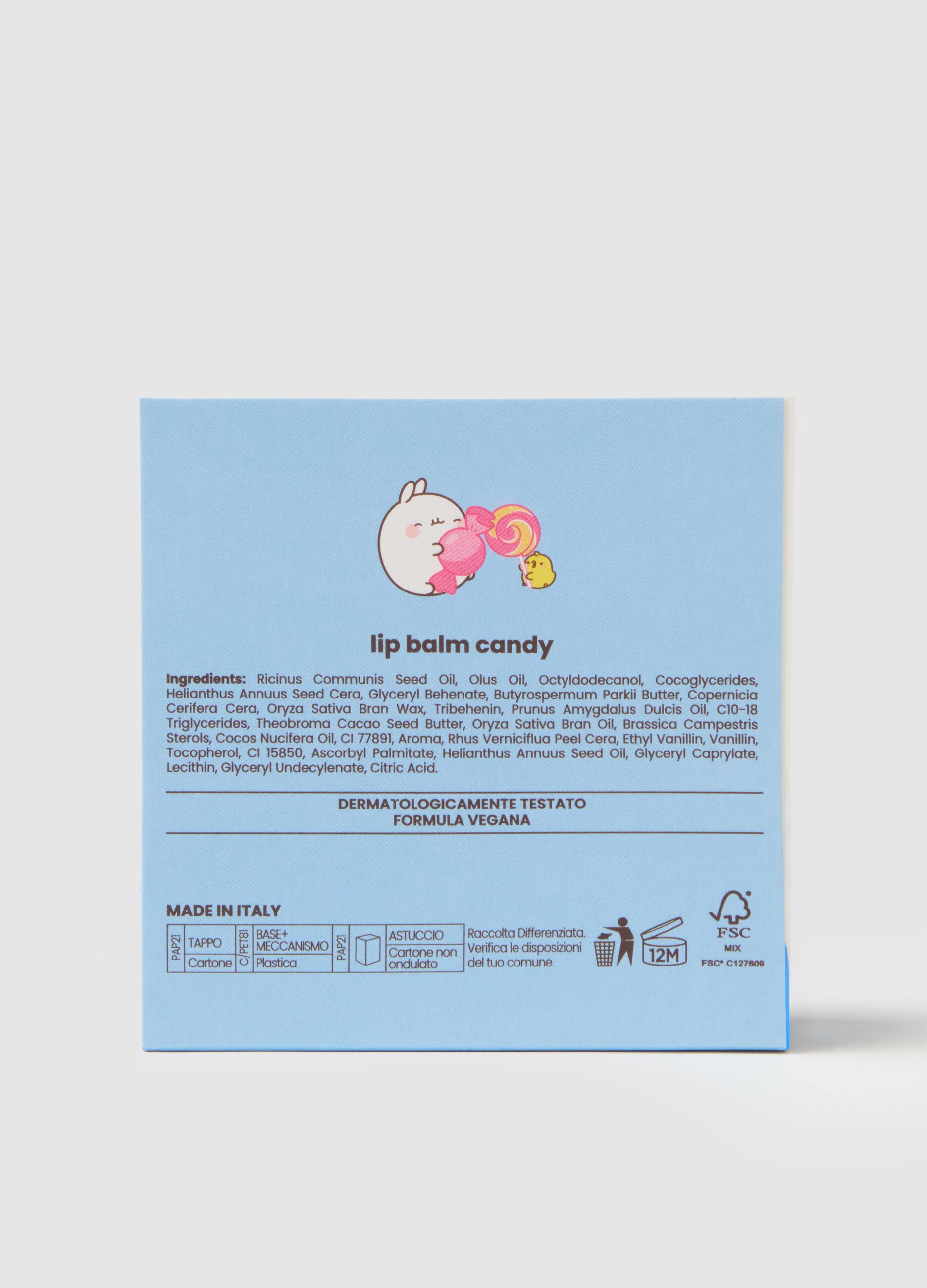 Molang cotton candy lip balm