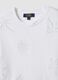 White pure cotton T-shirt with broderie anglaise embroidery, regular fit_5